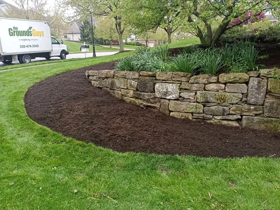 Affordable landscape installation in Canton, OH by The Grounds Guys of Canton, OH