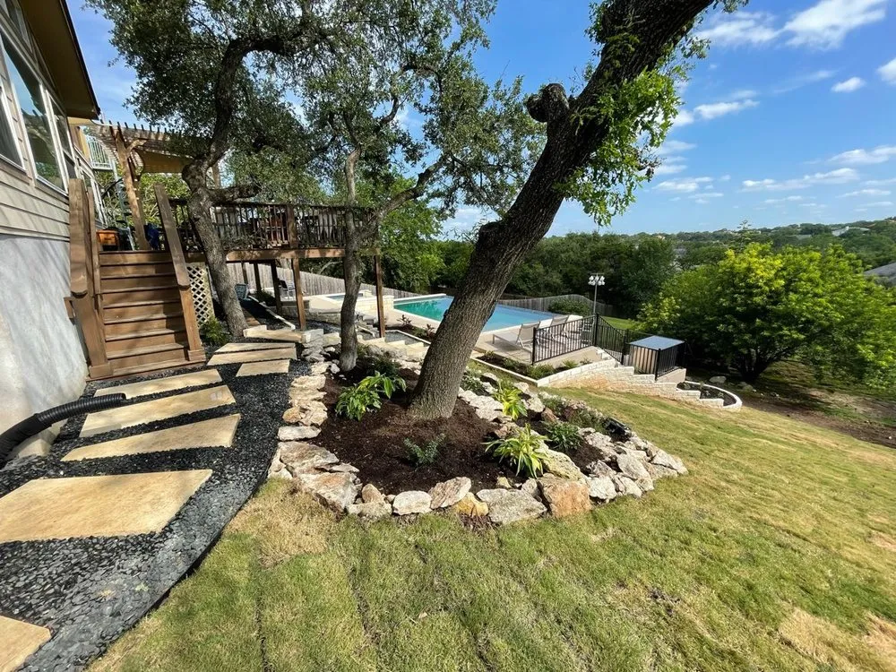 Custom landscape design for year-round maintenance across Leander, TX - The Grounds Guys of Cedar Park