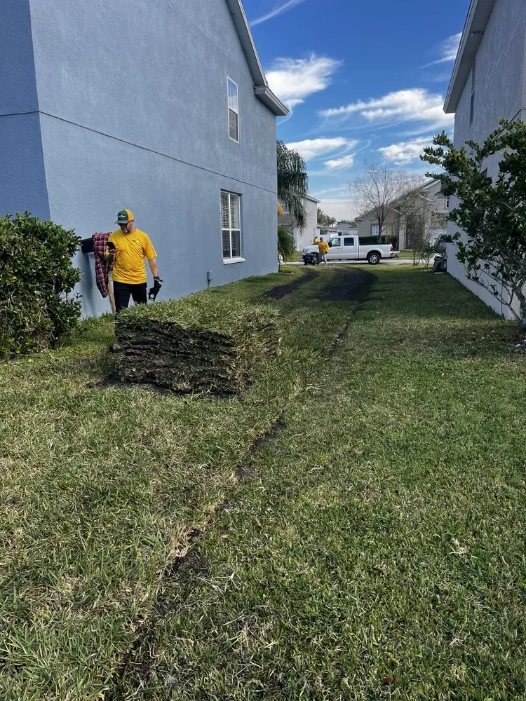 Expert landscape installation for homes in Deland, FL by The Grounds Guys of Deland