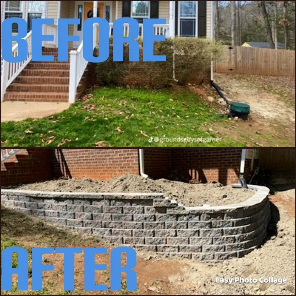 Top-rated yard cleanup service in Smithfield, NC by The Grounds Guys of Garner