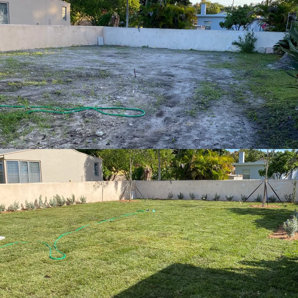 Professional yard maintenance in Miami, FL by The Grounds Guys of Kendall