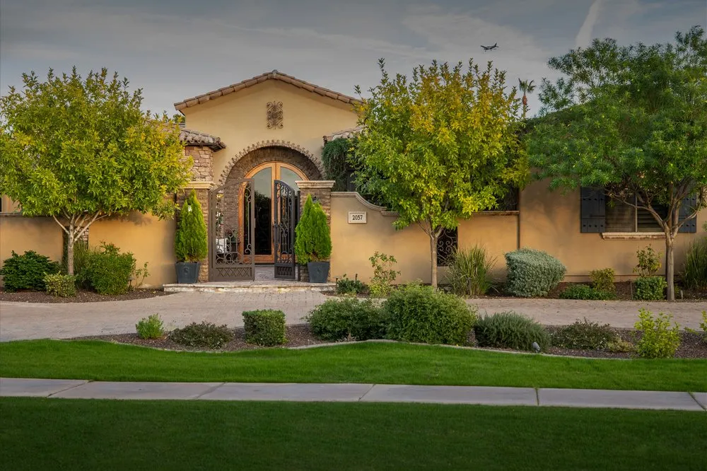 Custom lawn mowing service for residential properties in Maricopa, AZ by The Grounds Guys of Maricopa