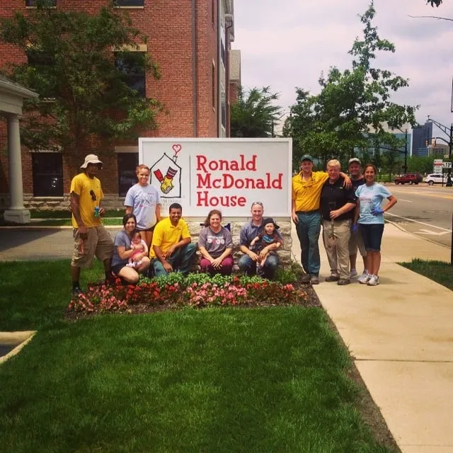 Custom outdoor landscaping for residential properties in New Albany, OH by The Grounds Guys of New Albany