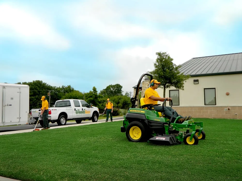 Professional landscaping services for outdoor upgrades in Olathe, KS by The Grounds Guys of Olathe