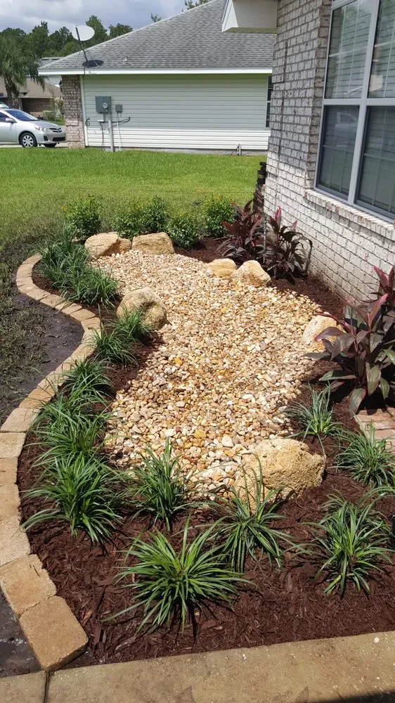 Reliable landscape installation for residential properties in Jacksonville, FL by The Grounds Guys of Orange Park