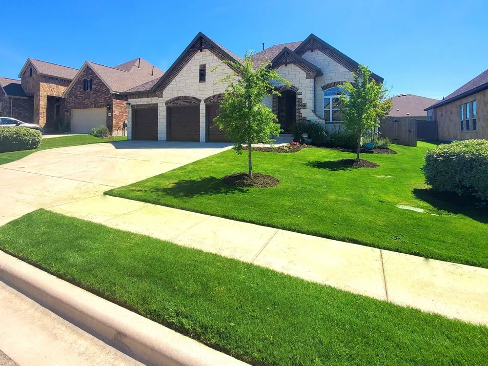 Local outdoor landscaping in Pflugerville, TX by The Grounds Guys of Pflugerville
