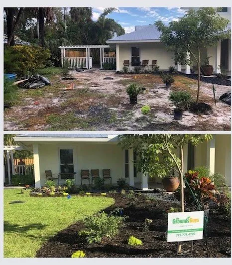 Affordable landscape design for residential properties in Port St. Lucie, FL by The Grounds Guys of Stuart and Palm City