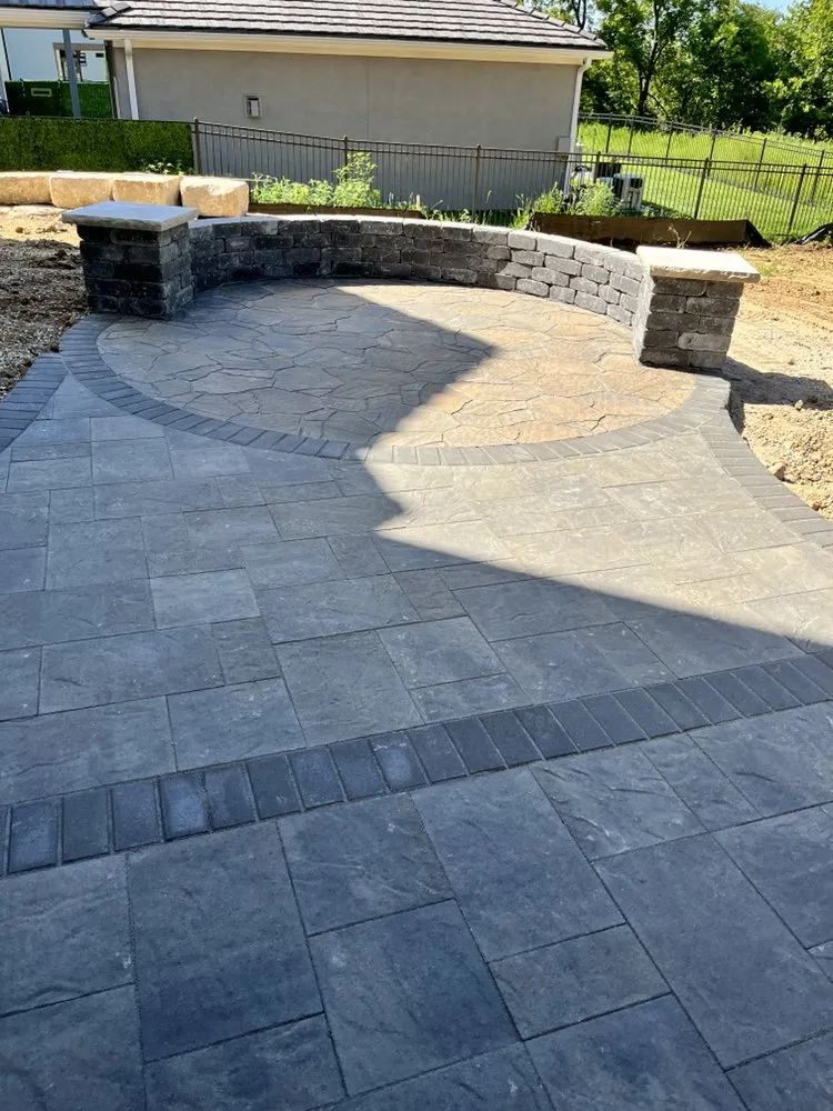 Professional outdoor landscaping with custom design in Olathe, KS by The Guevara's Landscaping