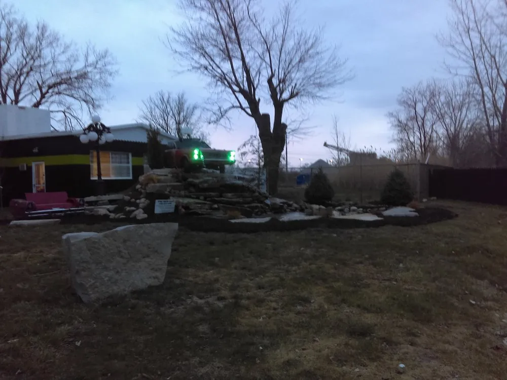 Professional garden landscaping for homes in Warren, MI by The Guy Outdoor Services