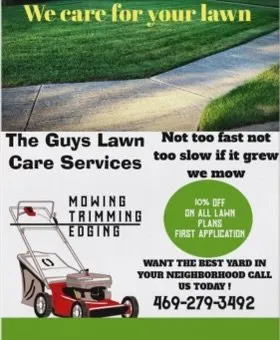 The Guys Lawn Service Logo