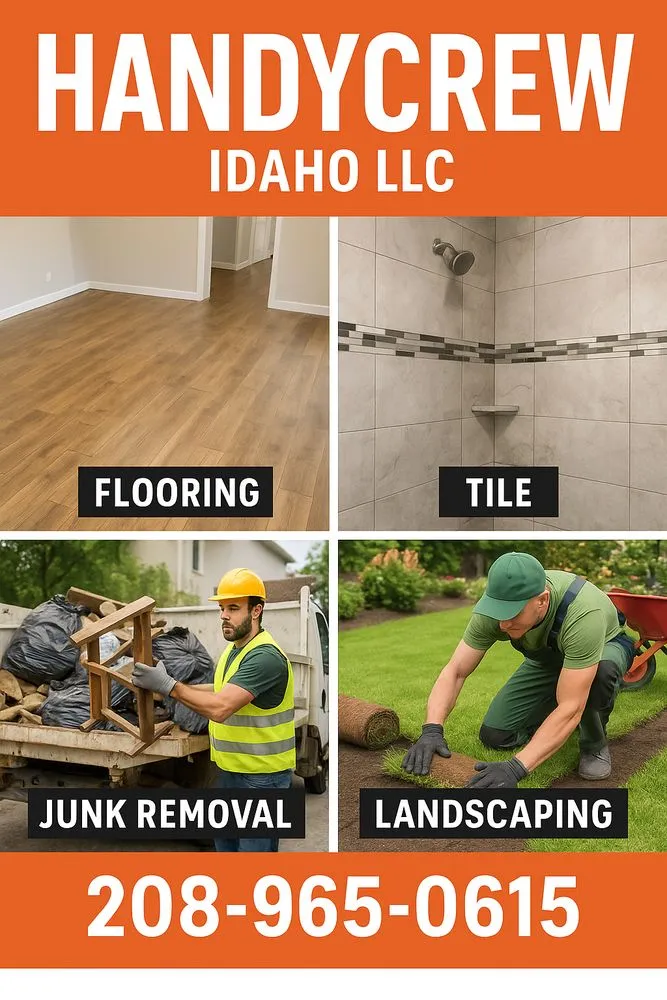 Custom landscaping services for beautiful yards across Nampa, ID - The Handy Crew