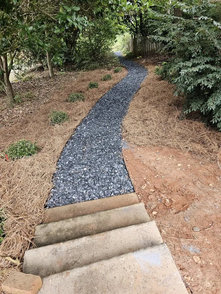 Expert garden landscaping in Gray, GA by The Handyman Can