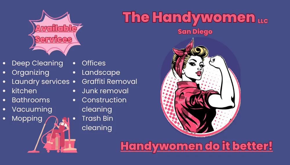 Expert lawn care service for beautiful yards in San Diego, CA by The Handywomen