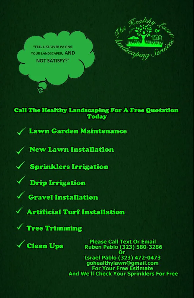 Trusted outdoor landscaping for beautiful yards across Los Angeles, CA - The Healthy Landscaping