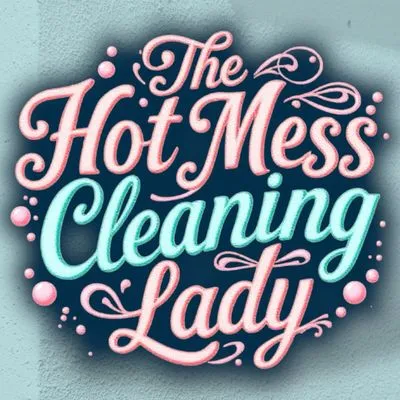 The Hot Mess Cleaning Lady Logo