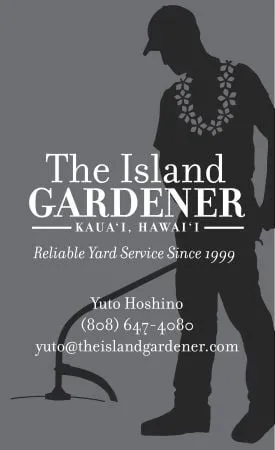 Custom lawn mowing service experts serving Hanalei, HI - The Island Gardener