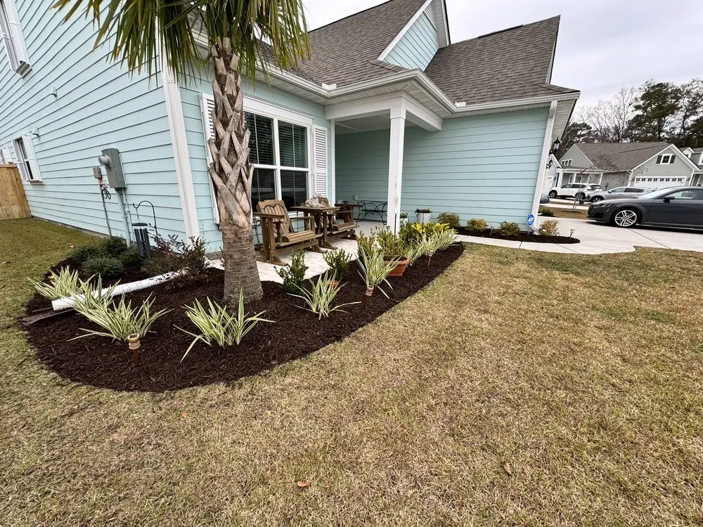 Expert lawn mowing service for homes in Charleston, SC by The Island Landscapes