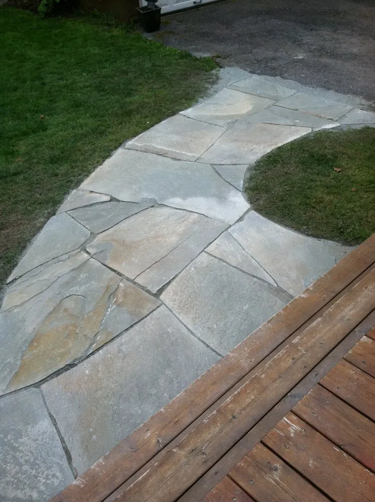Custom landscape installation for outdoor upgrades in West Caldwell, NJ by The James R Haas Landscape Spectrum