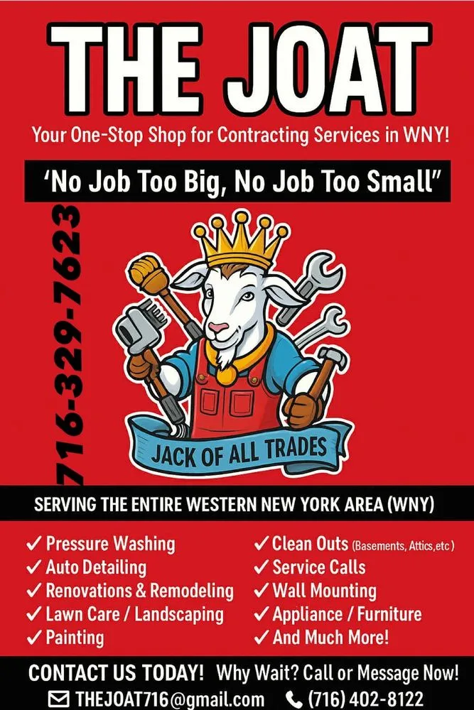 Expert garden landscaping for residential properties in Niagara Falls, NY by The Joat