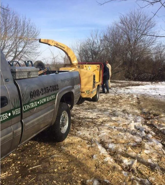 Custom garden landscaping for residential properties in Evansville, WI by The Jomago Company