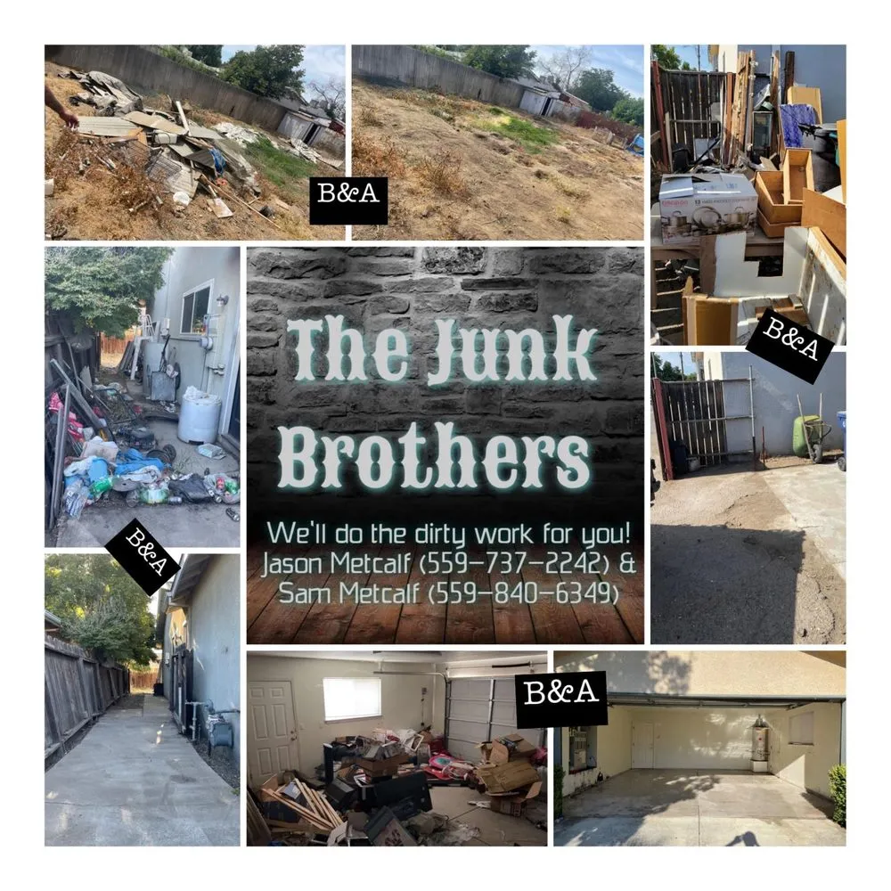 Local yard maintenance in Farmersville, CA by The Junk Brothers