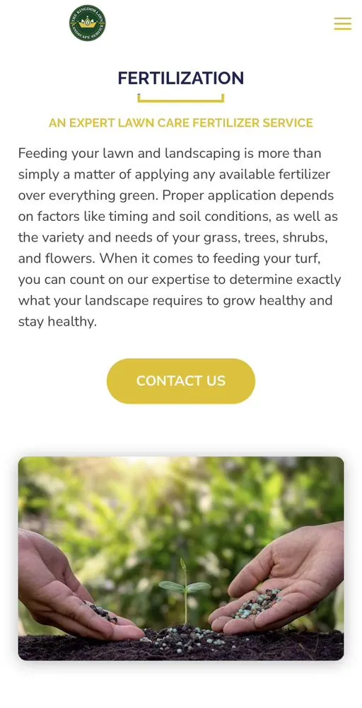 Custom garden landscaping for beautiful yards in Stevensville, MD by The Kingdom Lawn Landscape Service