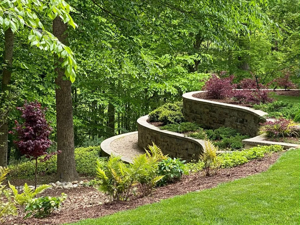 Custom landscape design in Toano, VA - The King's Garden