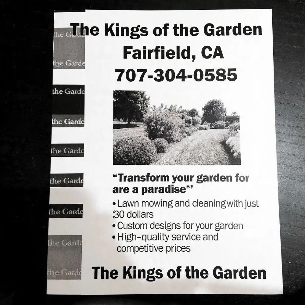 Trusted landscape design in Fairfield, CA - The Kings of the Garden