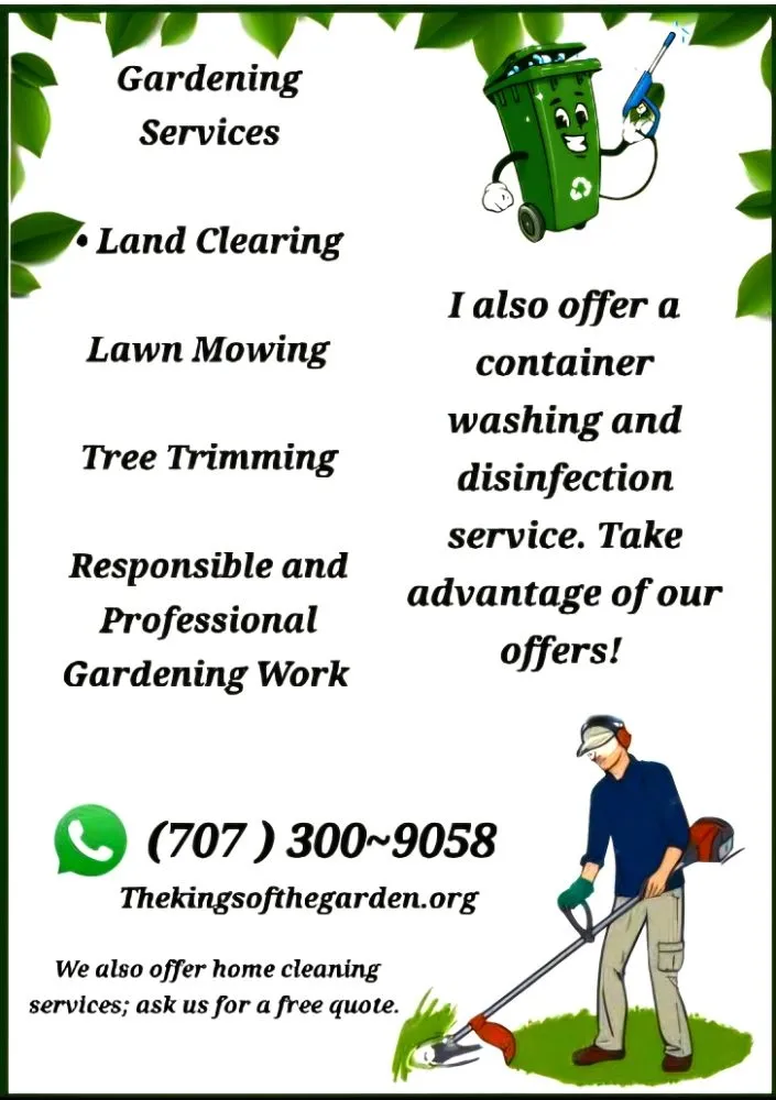 Trusted lawn mowing service in Fairfield, CA - The Kings of the Garden