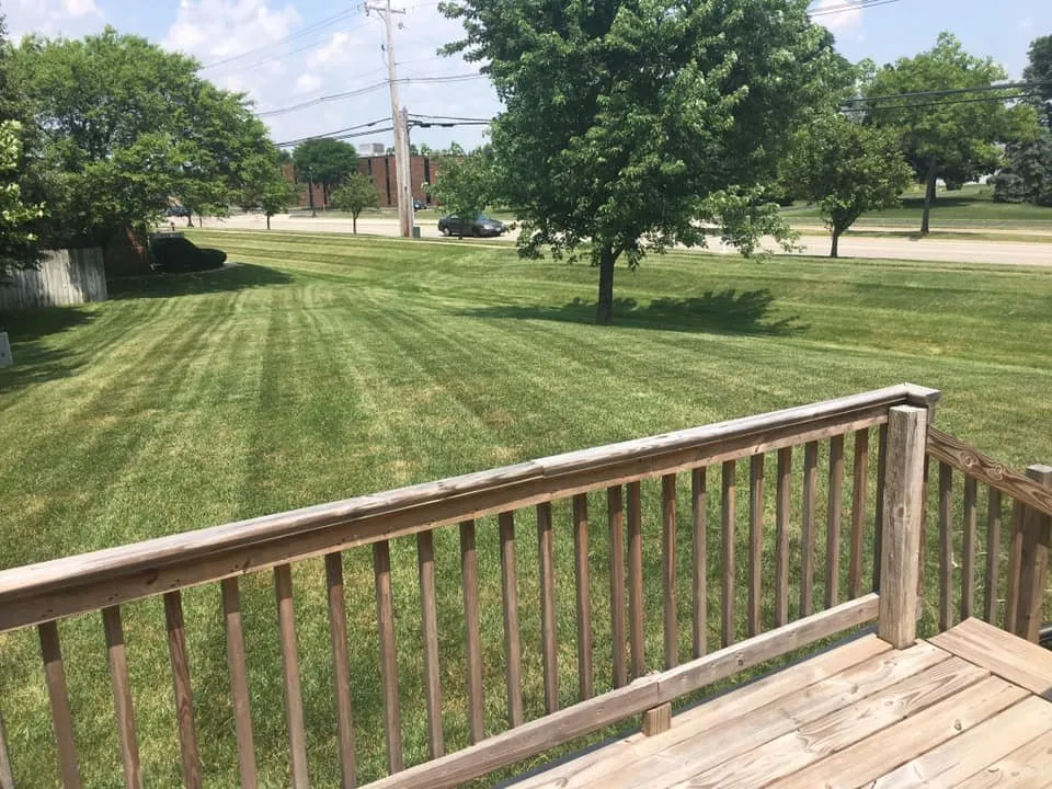 Reliable lawn mowing service in Dayton, OH by The Kingsman Landscaping Company