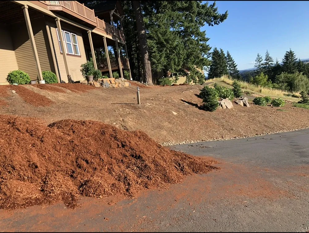 Professional landscape installation for homes in Newberg, OR by The Kiosk Landscape