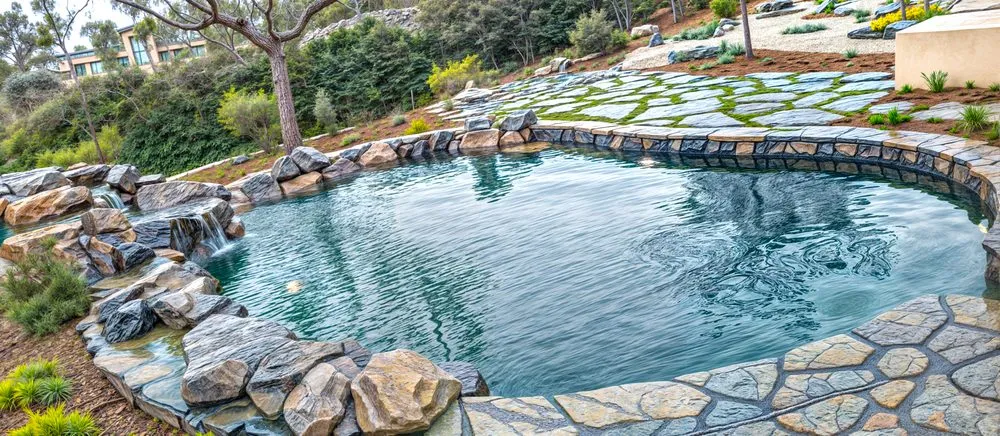 Local residential landscaping with custom design across Monrovia, CA - The Koi Pond