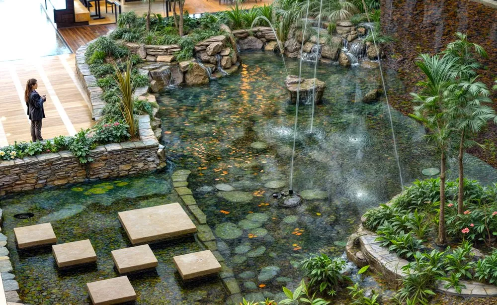 Custom yard cleanup service in Monrovia, CA - The Koi Pond