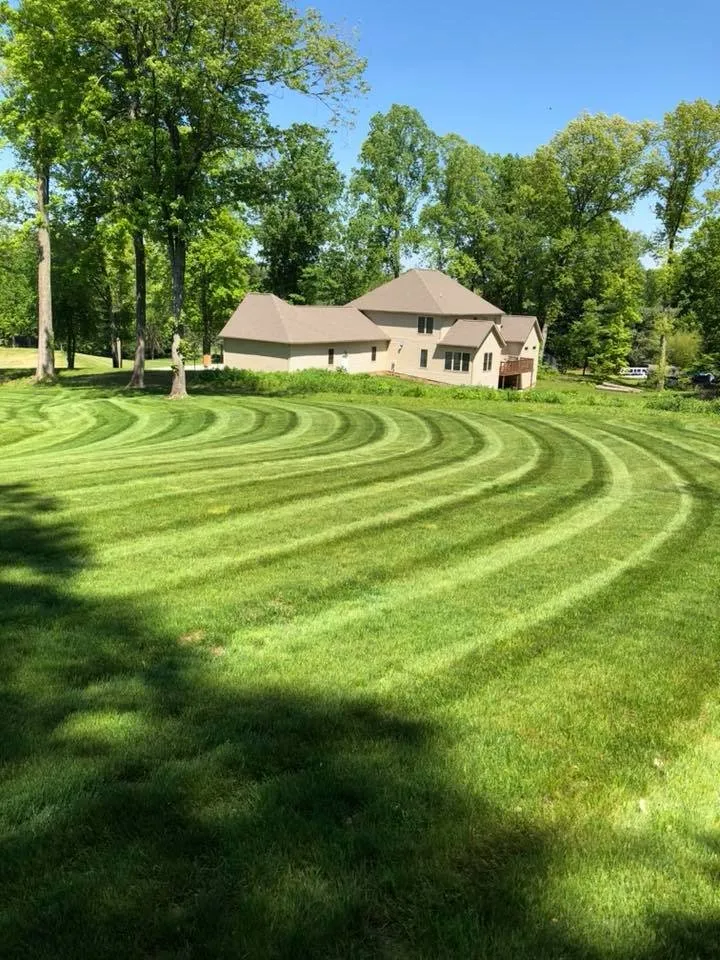 Trusted lawn mowing service for year-round maintenance in Massillon, OH by The Lady Bug