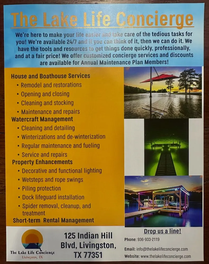 Affordable landscape installation for residential properties in Livingston, TX by The Lake Life Concierge