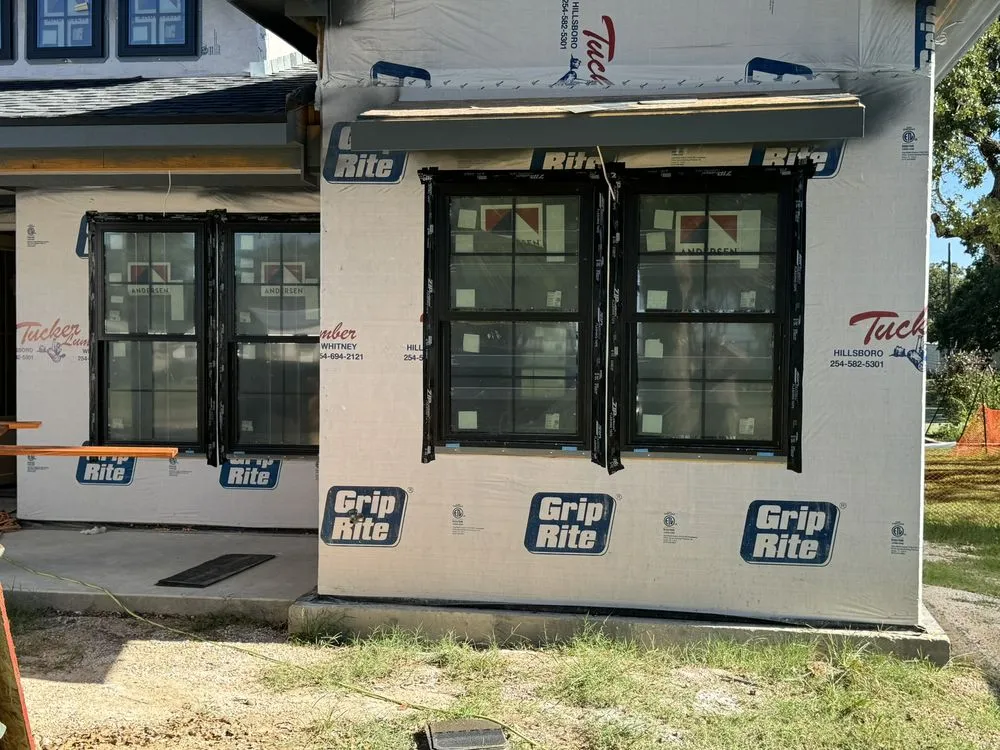 Custom residential landscaping for homes in Whitney, TX by The Lamoureux Way