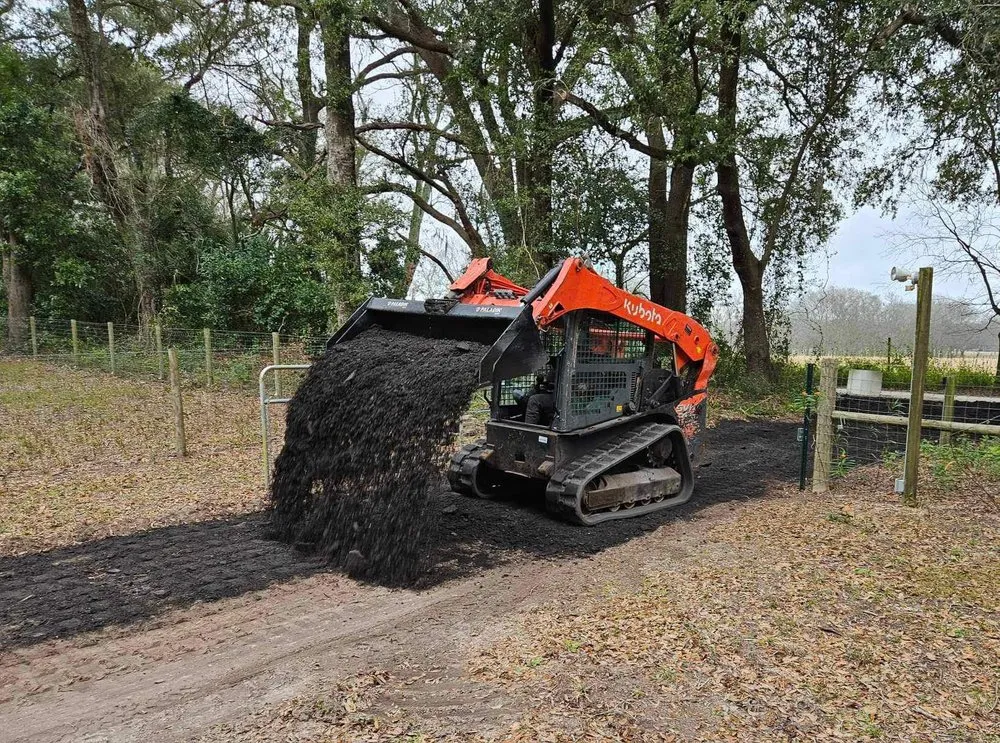 Professional yard cleanup service for homes across Alachua, FL - The Land Gator