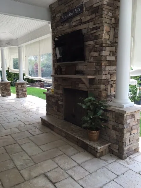 Affordable landscape design for homes in Seaford, NY by The Landcare Group