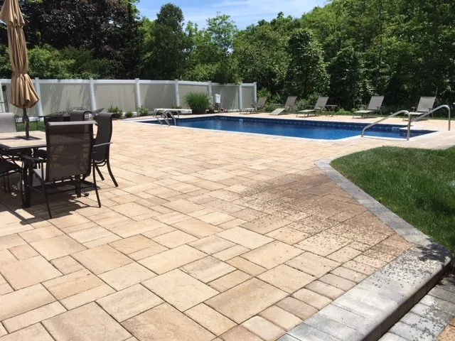 Professional outdoor landscaping in Seaford, NY by The Landcare Group