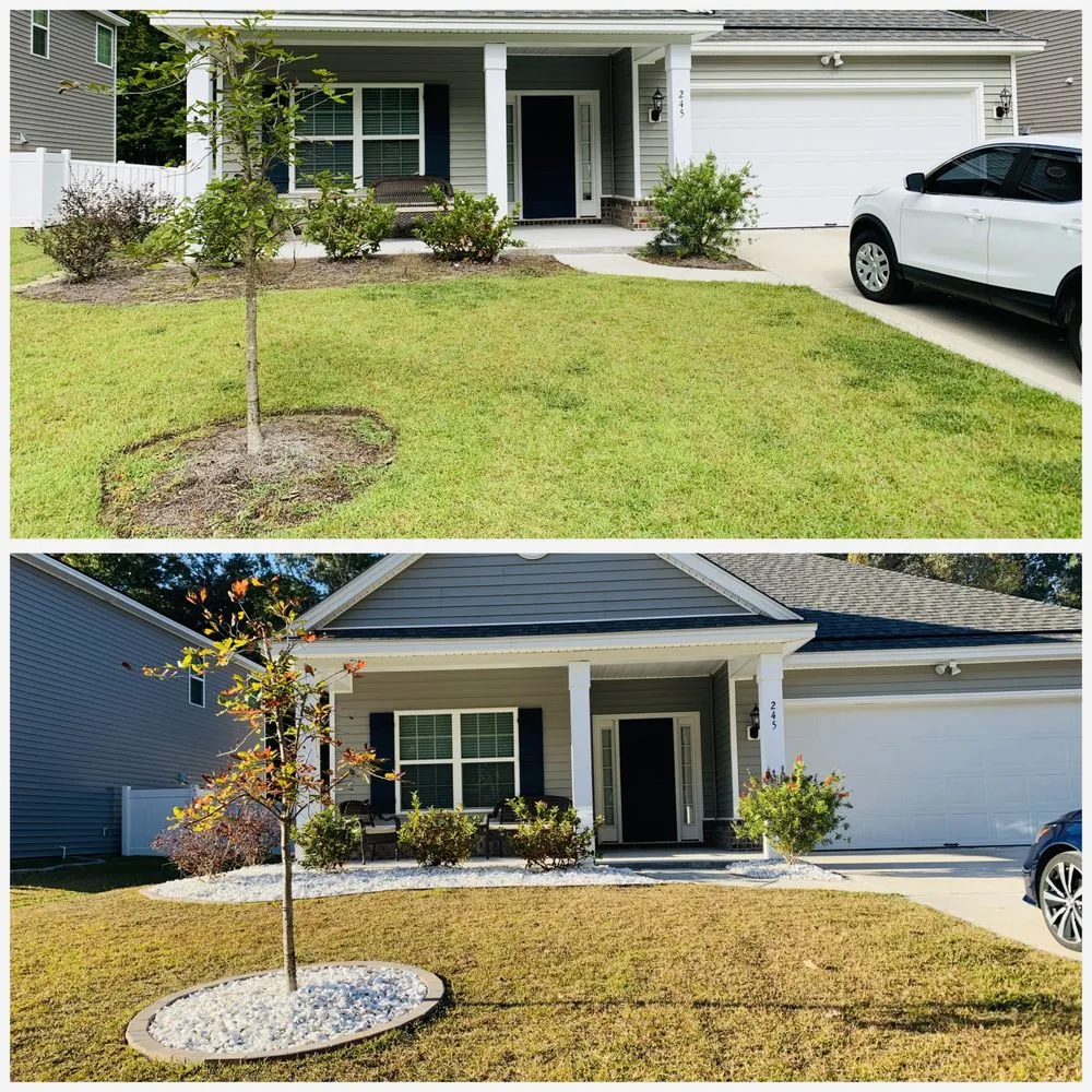Professional yard maintenance for beautiful yards across Ludowici, GA - The Landscape Locals