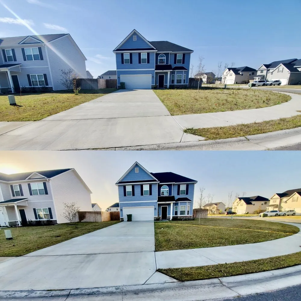 Custom landscape installation in Ludowici, GA - The Landscape Locals