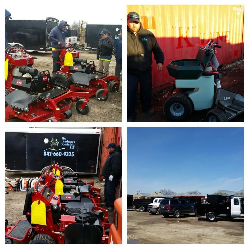 Custom garden landscaping for homes in Bolingbrook, IL by The Landscape Specialists