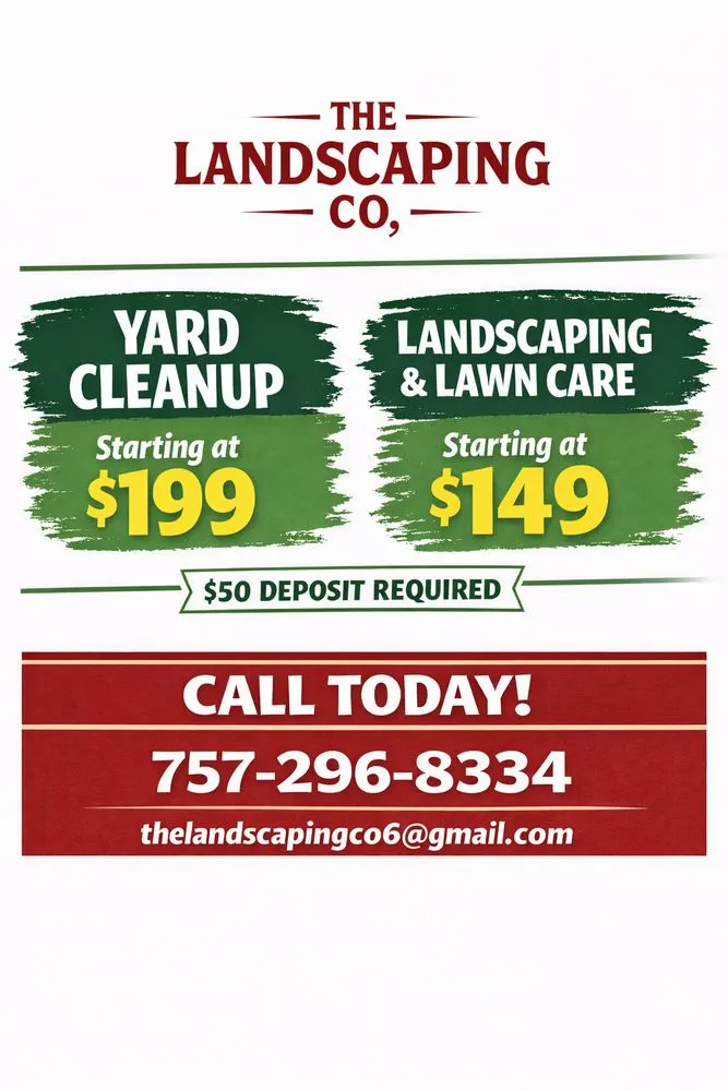Reliable landscaping services in Portsmouth, VA by The Landscaping Co