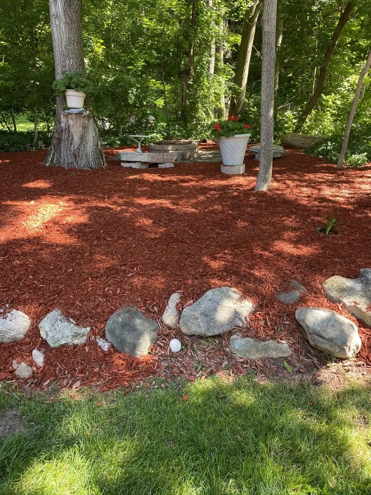 Expert landscaping services for homes in Kingsley, MI by The Lawn Amigo
