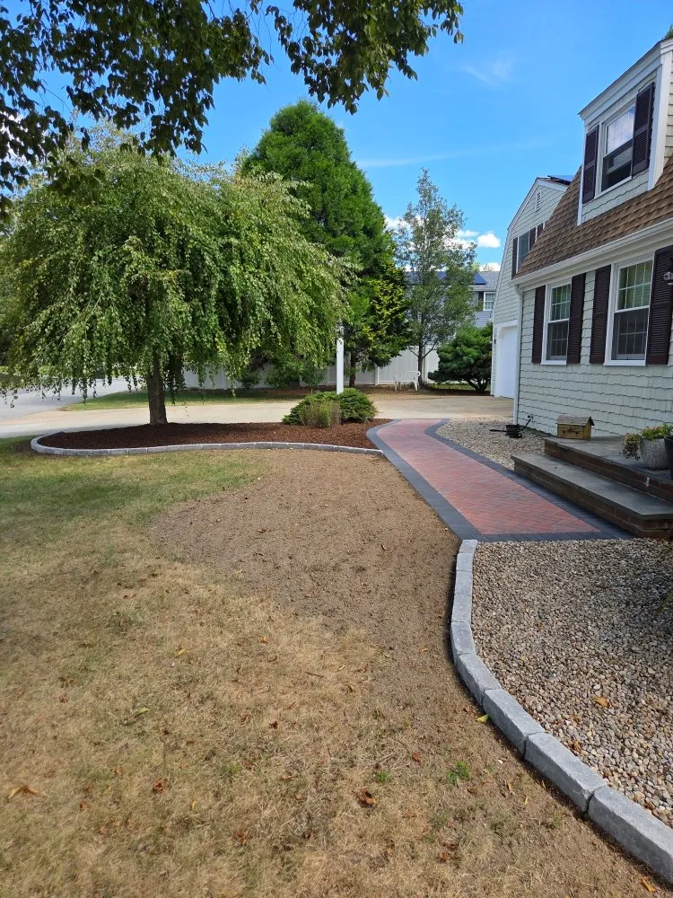 Trusted landscaping services with custom design in Dighton, MA by The Lawn Artist