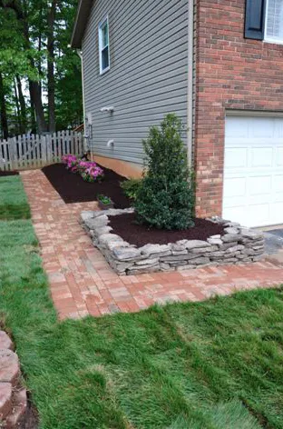 Professional outdoor landscaping in Hampton, VA by The Lawn Barber