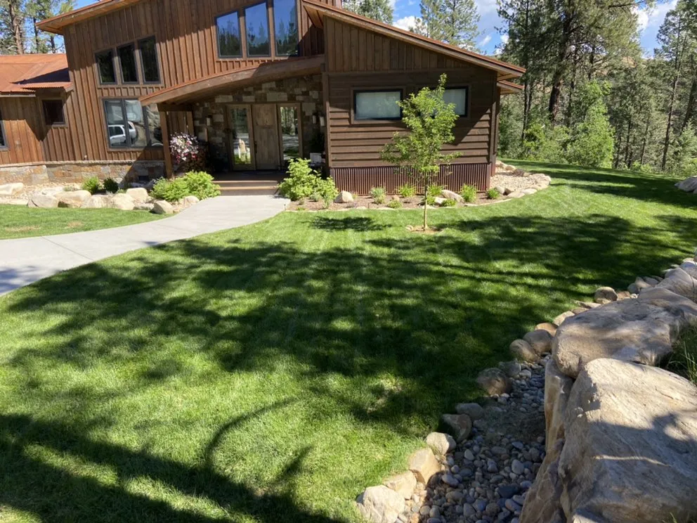 Expert outdoor landscaping in Pagosa Springs, CO by The lawn barber
