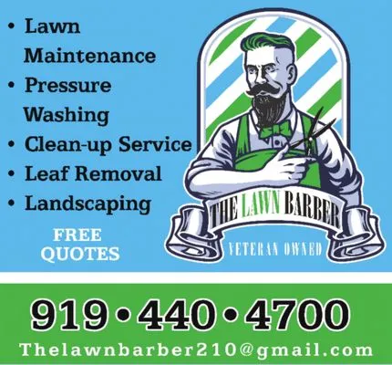 The Lawn Barber Logo