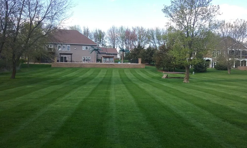 Local landscape installation in Elysian, MN - The Lawn Barber Services