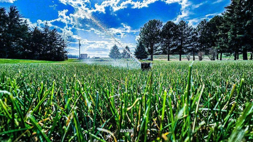 Custom outdoor landscaping in Kearney, NE by The Lawn Builders